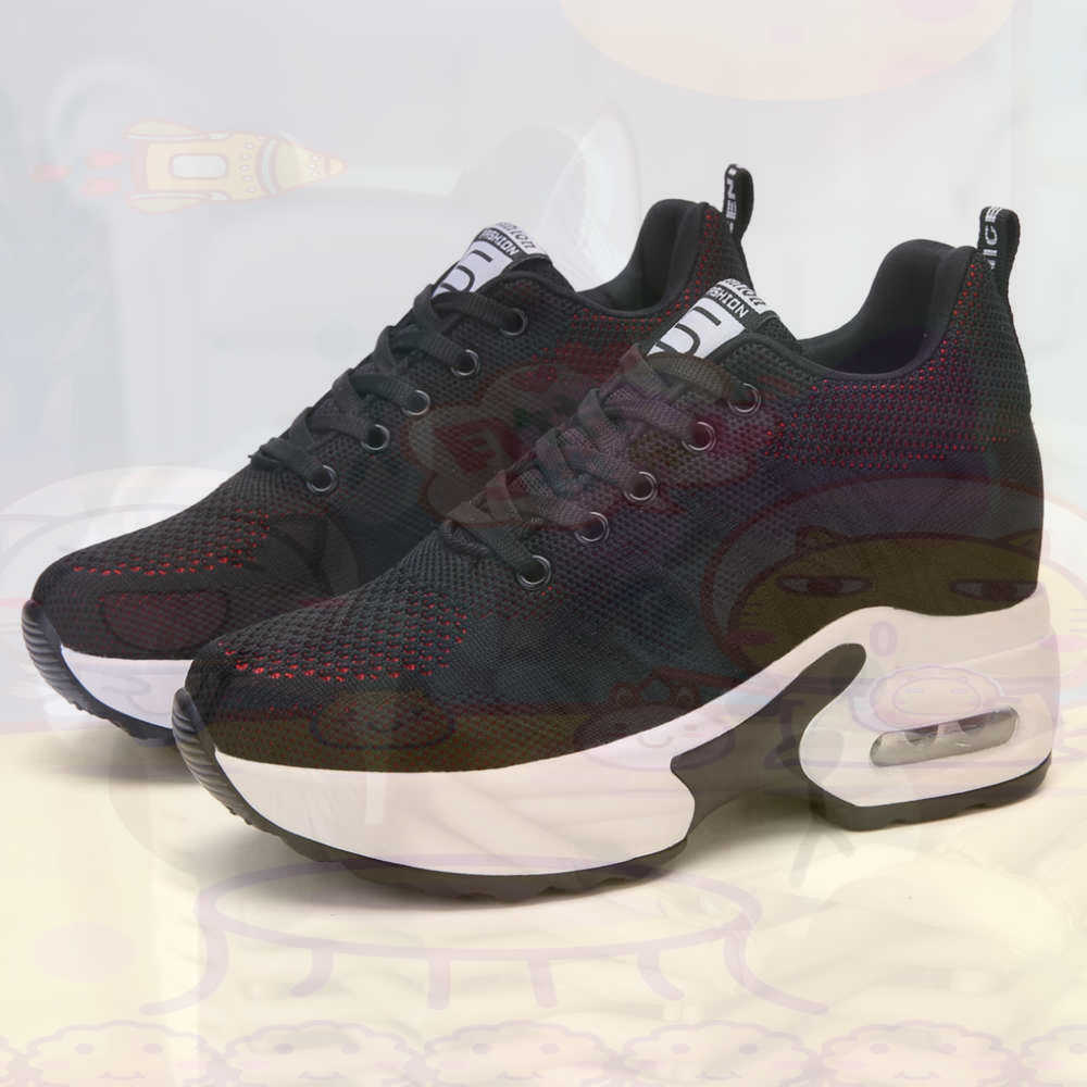 Luxury Lifestyle Lounge - Czerwony Rozmiar 36 Buty Kobieta Tenis