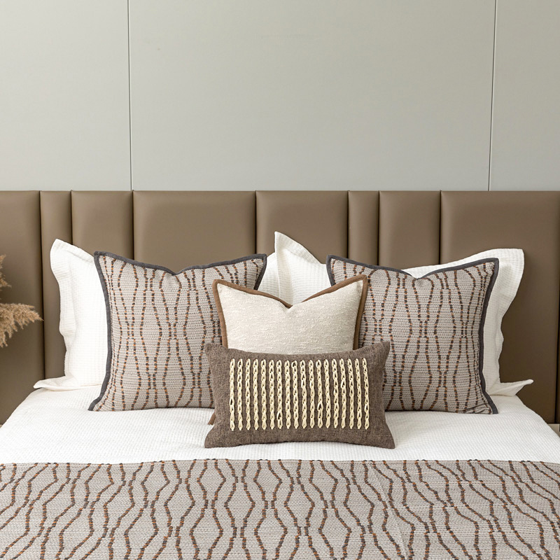 Luxury Lifestyle Hotel - Luksusowa poszewka na poduszkę lędźwiową w