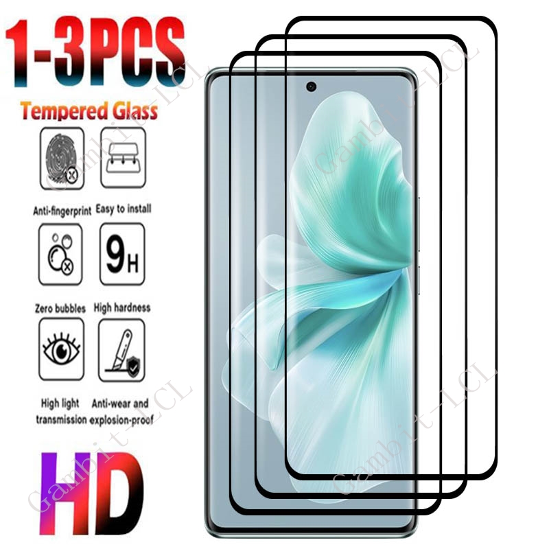 Vivo V40 - 1-3 SZTUKI Zakrzywione Szkło Hartowane 3D