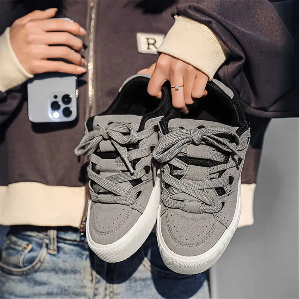 Luxury Lifestyle Lounge - Ze sznurowaniem Hiphopowe damskie buty szkolne