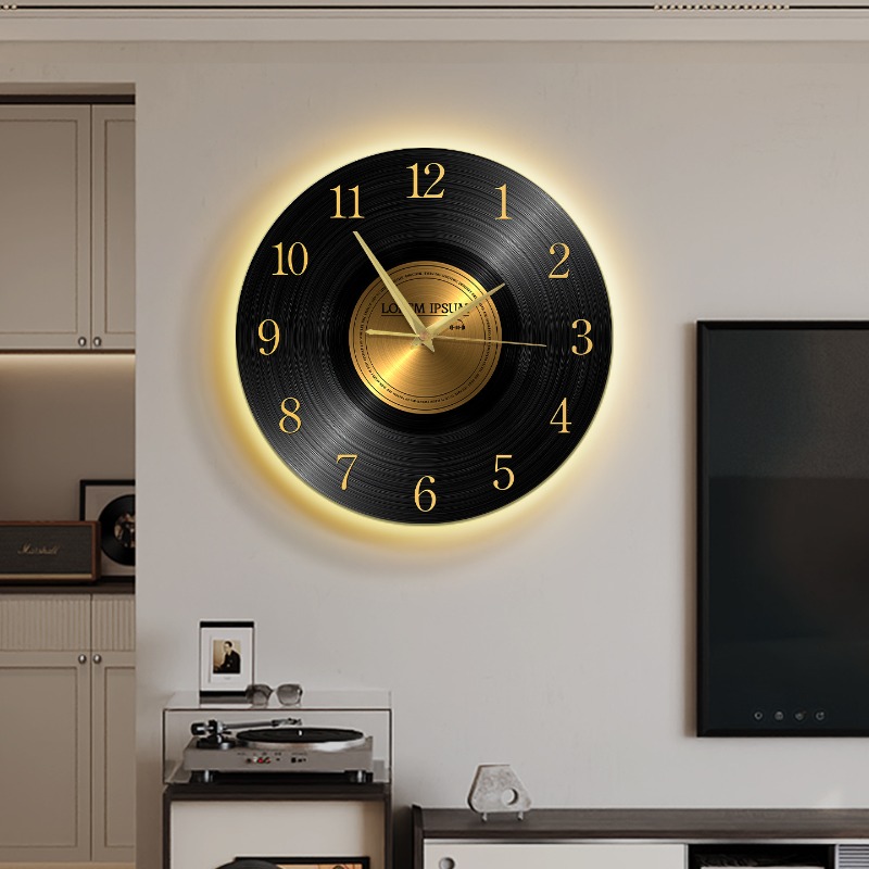 Luxury Lifestyle Watches - Zegar ścienny w stylu vintage z