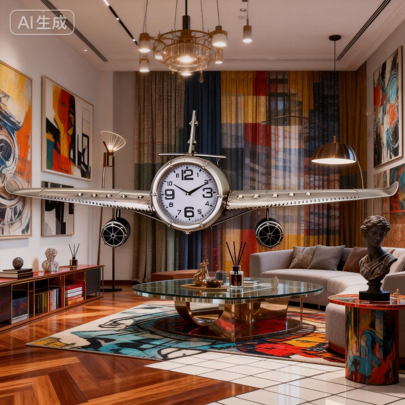 Luxury Lifestyle Watches - Ciche zegary ścienne do salonu, kreatywne
