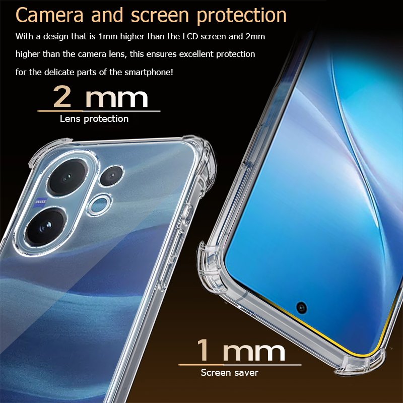 Przezroczyste etui TPU na tele – Vivo V40 recenzja i cena